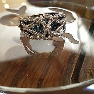 Victoria Weick Topaz 2 tone Bridge ring